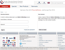 Tablet Screenshot of bohrer-onlineshop.de